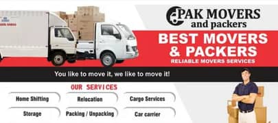 Movers And Packers/ House Shifting And Cargo Transpor