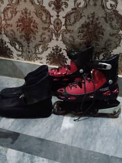 skating shoes for boys condition used like new