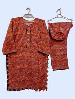 lawn 2 PC stitch embroidery suit