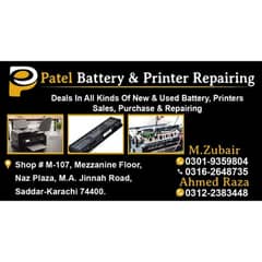 laptop battery and printer repair