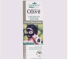 olive with milk brightening black mask