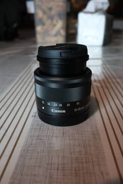 Canon M50 Ef M kit lens 15-45mm
