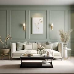 PVC French Wall Panelling/Moulding