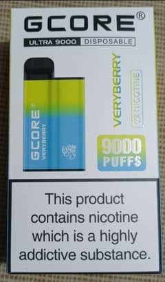 Gcore 9000 puff available in wholesale