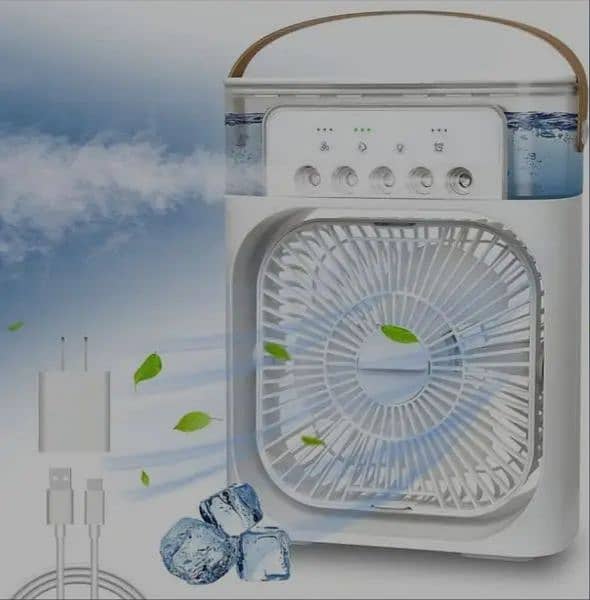 Air Conditioner Fan or Portable mini Ac Best Cooling in summer Mist 1