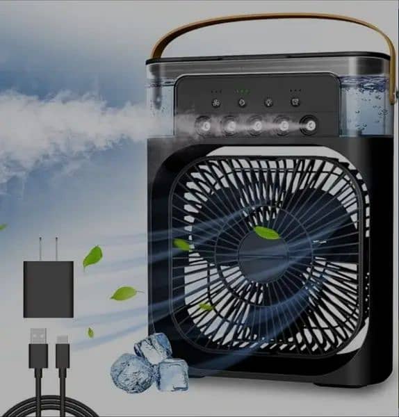 Air Conditioner Fan or Portable mini Ac Best Cooling in summer Mist 5
