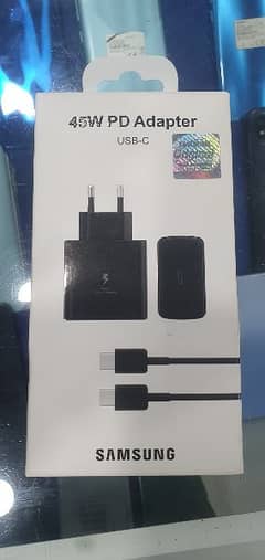 Samsung 45 Watt Super Fast Charger with C Type  Cable