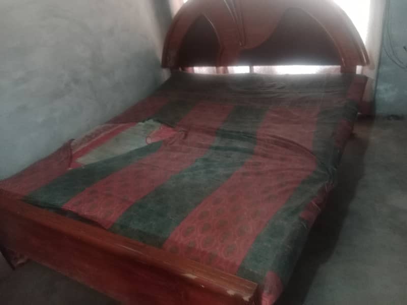 double bed with mattress 4