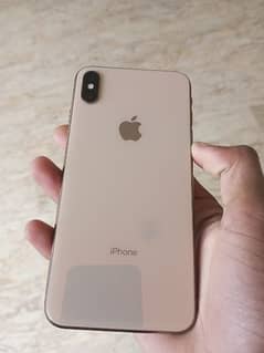 Iphone XsMax Golden color PTA approved    with Charger  Box not  avail