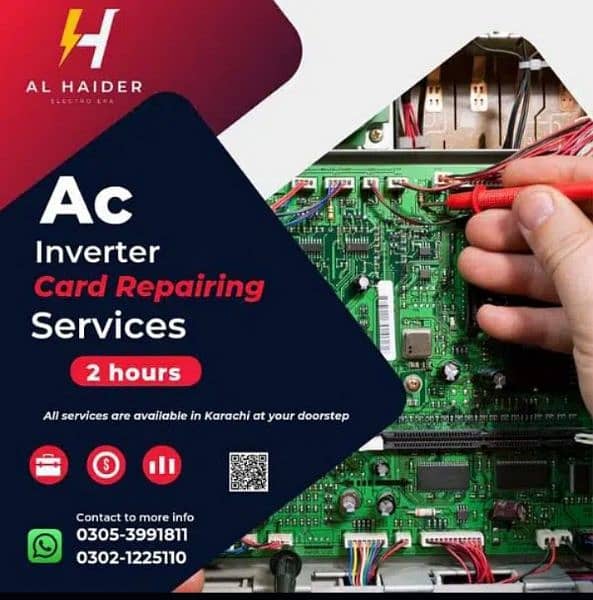 ups/solar inverter repairing services/ac card repairing service/led tv 4