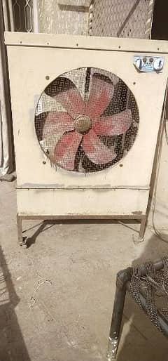 large size air cooler body, fan, motor and stand