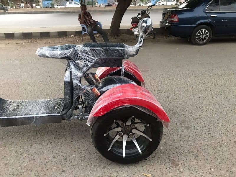 electric scooter Harley style 3 wheel 13