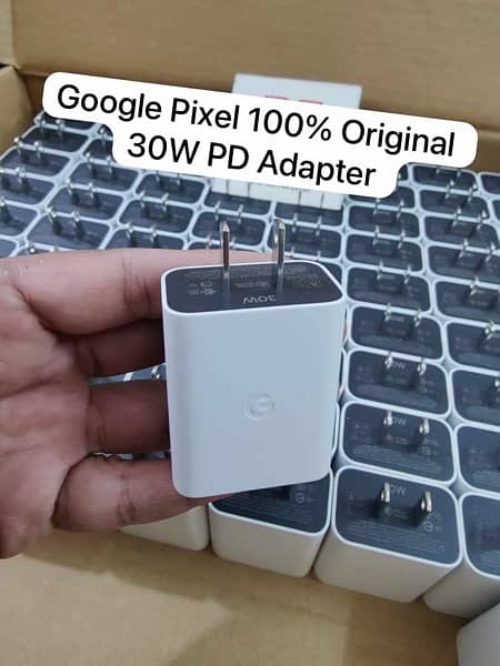 Google Pixel 30W  Adapter 9 Pro XL and Fold phones 30 Watt Original 0