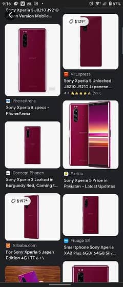 Sony Xperia 5 official approved 10 10 condition