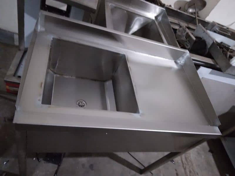 Washing Sink stainless steel non magnet 5