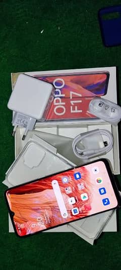 Oppo F17 8GB Ram 128 GB ROM full box 0335/7503/260