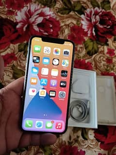 Apple iphone X 64 GB momery full Box Pta Approved 03193220607