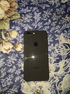 iPhone 8 plus pta approved  black colour