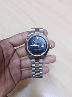 Rolex Men's watch Silver and Copper colour
