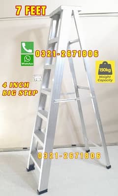 Almunium Ladder 7 Feet. Big Step 0