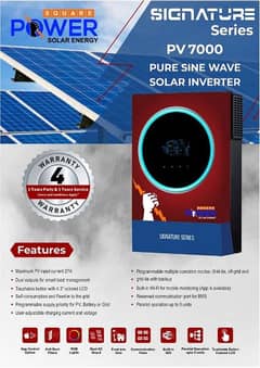 Power Square Signature Series V4 Infini 6kw Solar Hybrid Inverter