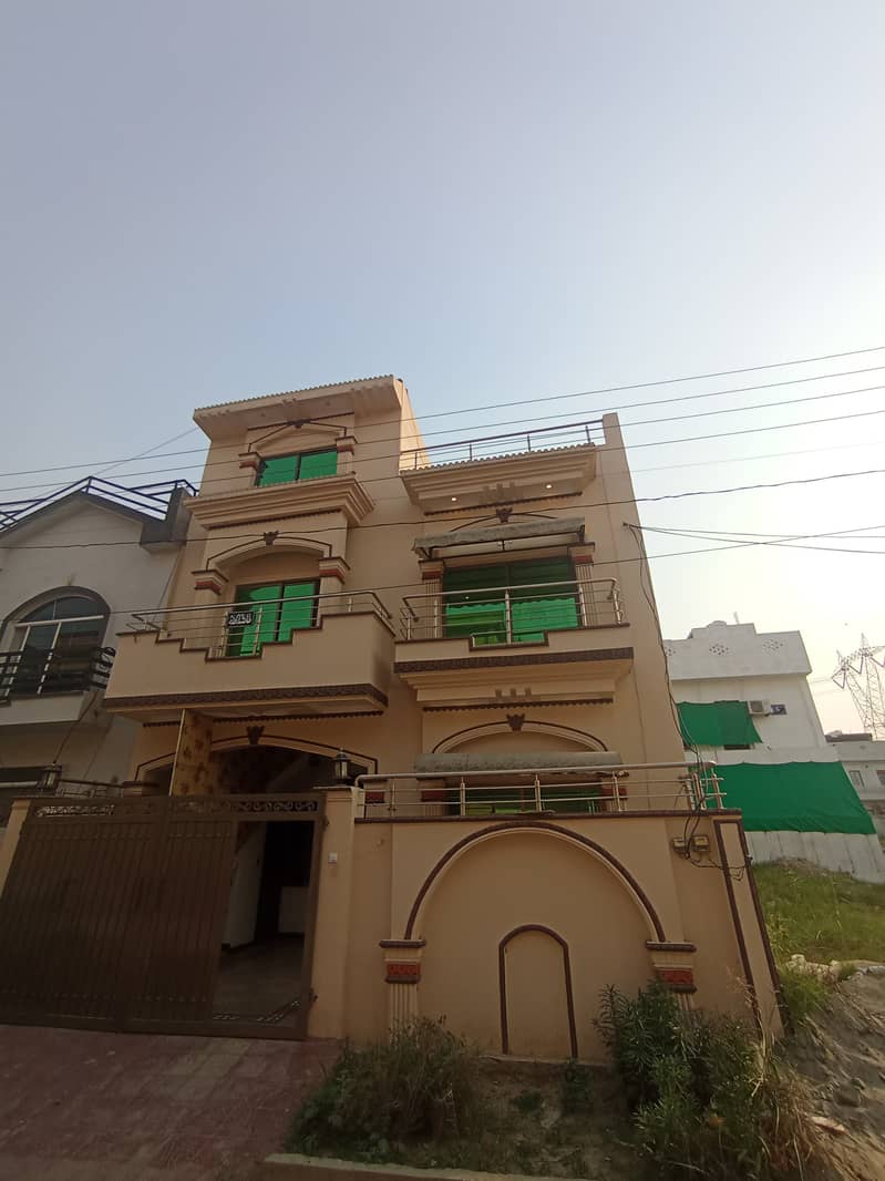 5 Marla Double storey Brand New House Available For Rent. 11