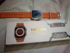 N8 Ultra Original Watch just 1 month used With 2 straps big display .