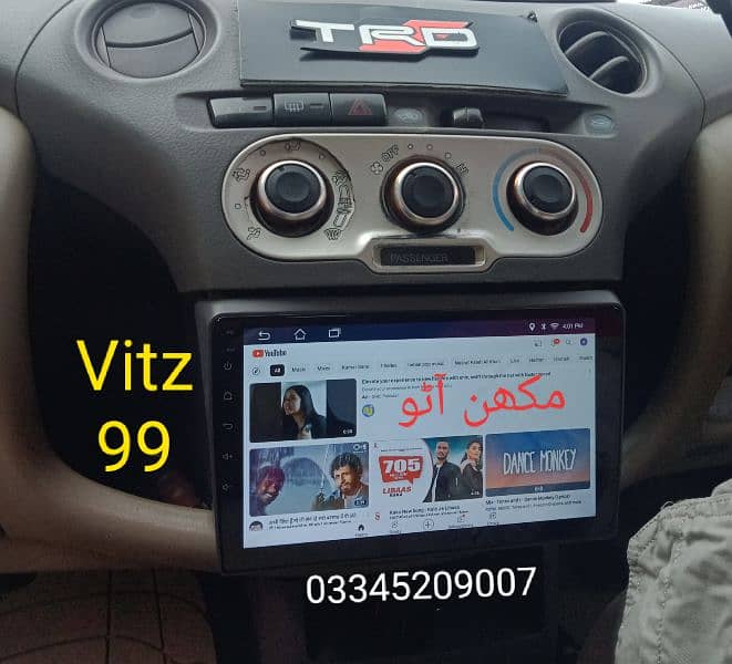 Toyota Vitz 2005 To 2010 Android( Delivery All Pakistan) 3