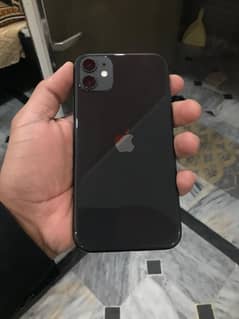 I Phone 11, 64 gb, Pure Shiny Black Color, Scratchless, Non PTA, JV