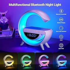 5 in 1 G lamp wireless charger and Bluetooth speakers set alarm