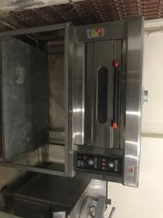 Texas Bull Pizza Oven And Broaster Machine