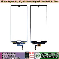 Sharp Aquos R2, R3, R5 Front Original Touch Glass Cheap and wholesale