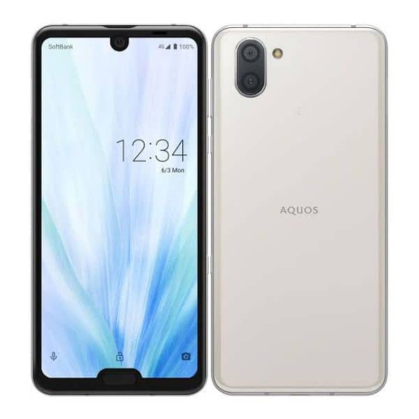 Sharp Aquos R2, R3, R5 Front Original Touch Glass Cheap and wholesale 7