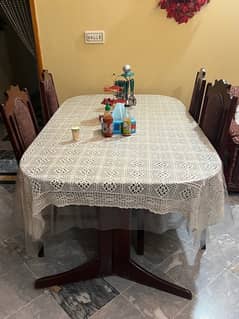 6 seater Dinning table up for sale