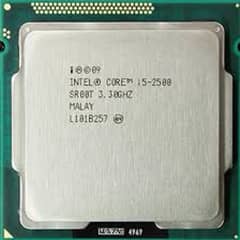Intel Core I5 2500 CPU