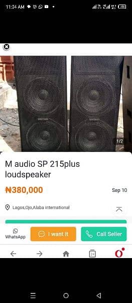 sp4 sound system M. audio oregnal 4