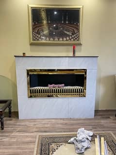 Electric and  gas fireplaces