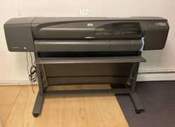 hp designjet 800 ps color plotter avilable for sale. size 42 inches