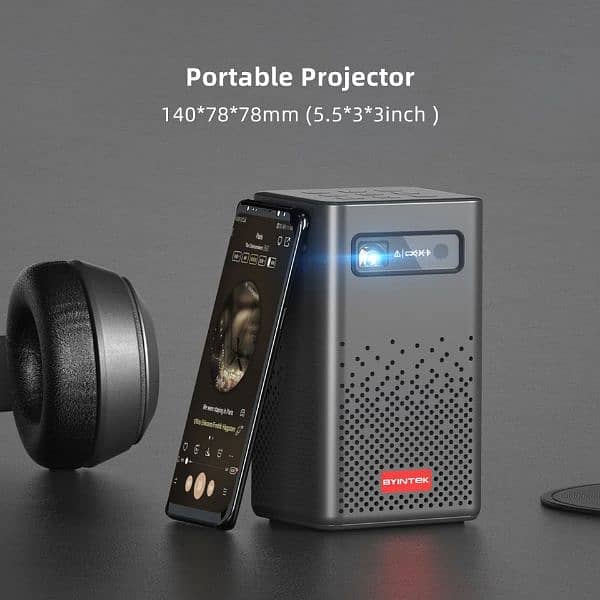 Byintek P20 Android rechargeable projector Call:03453179146 3