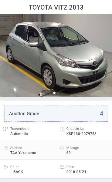 Toyota Vitz F 2013 0