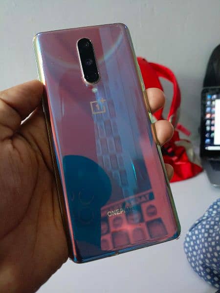 OnePlus 8 Single Sim 8/128 With Charger Official Pta 4