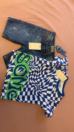 selling breakout shirts and shorts