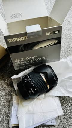 Tamron 18-270mm F/3.5-6.3 Di II VC PZD Lens for Nikon F