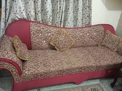 maroon luxury sofa for sale