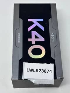 Xiaomi k40 8/128 box pack fix price no bargaining 56k (Non PTA)