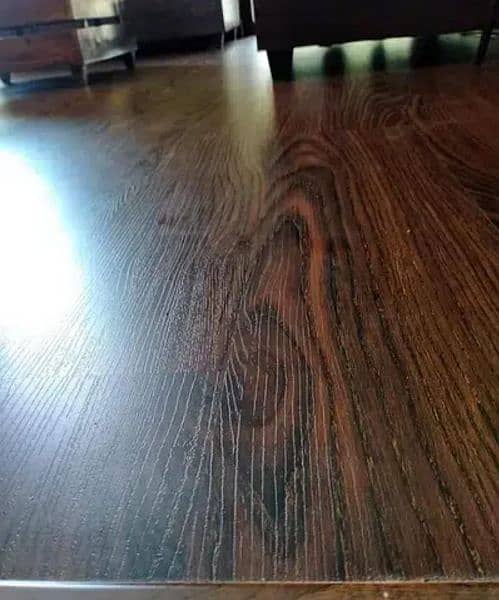 Vinyl flooring wooden pvc laminated spc floor by Grand interiors 3