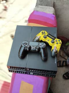 play station 4 500 gb with one original control and one copy control