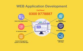 website designing web application development php react asp. net core
