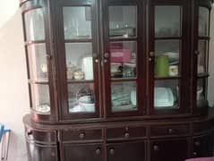 show case and dressing table for sale
