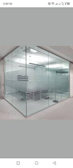 office aluminum partition / Glass partition /glass door